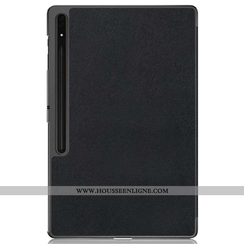 Smart Case Samsung Galaxy Tab S9 Ultra Support Tri-pli Anti-chute