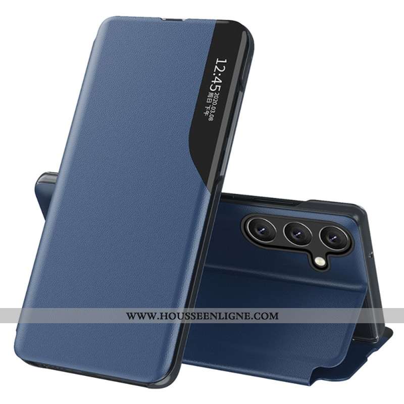 View Cover Samsung Galaxy A15 Simili Cuir