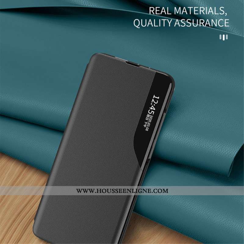 View Cover Samsung Galaxy A15 Simili Cuir