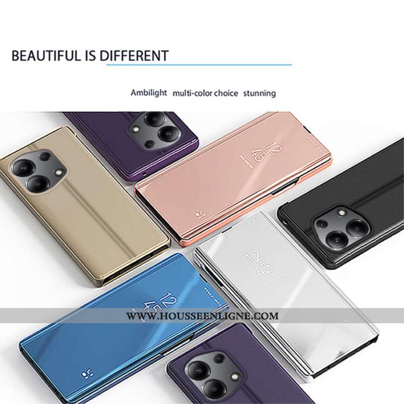 View Cover Xiaomi Redmi Note 13 Pro 4G / Poco M6 Pro 4G Effet Miroir