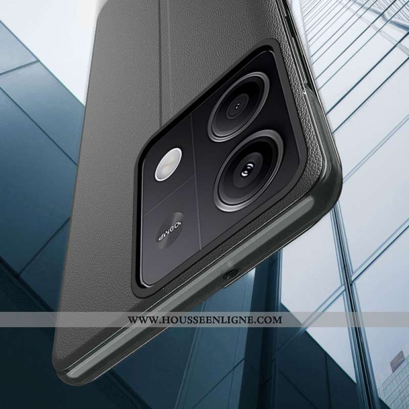 View Cover Xiaomi Redmi Note 13 Pro 5G / Poco X6 5G Simili Cuir