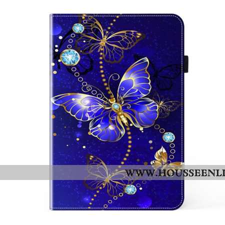 Étui Samsung Galaxy Tab S9 Plus / S9 FE Plus Papillon Diamant