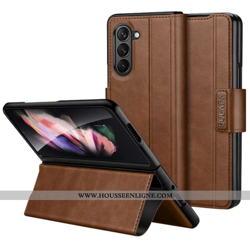 Étui Samsung Galaxy Z Fold 6 Simili Cuir SULADA